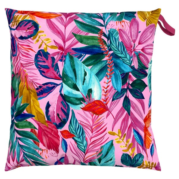 furn. Psychedelic Jungle Outdoor Floor Cushion image 1 of 2