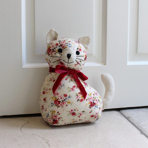 Riva Home Floral Cat Doorstop image 1 of 4