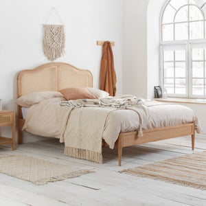 Leonie Rattan Bed Frame