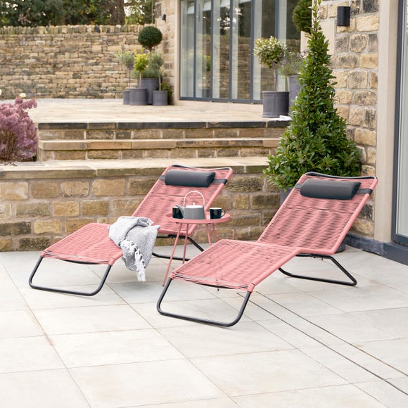 2 set sun online loungers