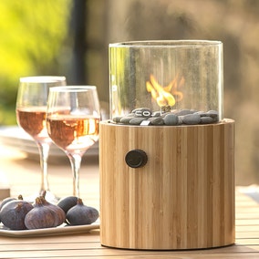 Cosiscoop Bamboo Fire Lantern Table Top Heater