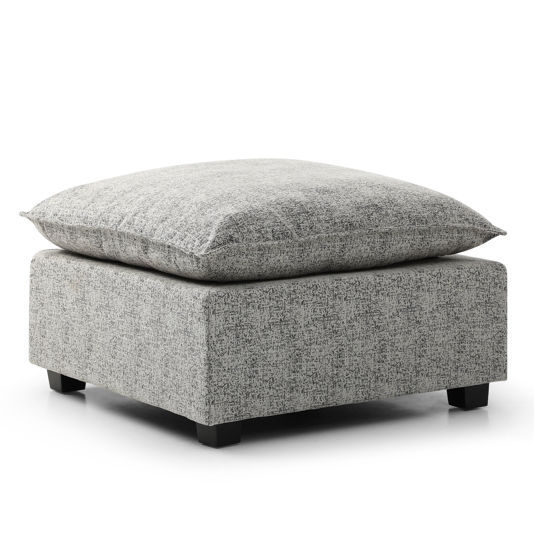 Moda Boucle Modular Ottoman Moda Boucle Grey