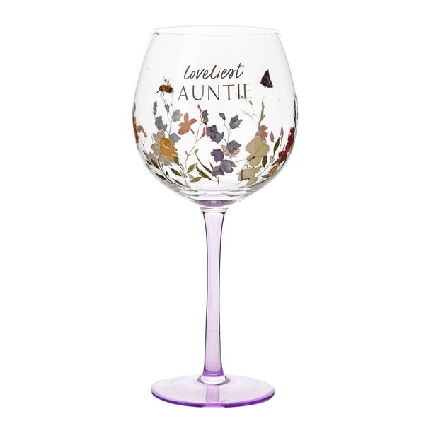 The Cottage Garden Auntie Gin Glass image 1 of 2