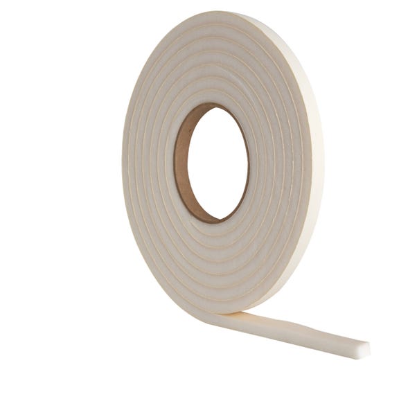 Stormguard Rubber Foam Weather Strip 3.5m White image 1 of 4