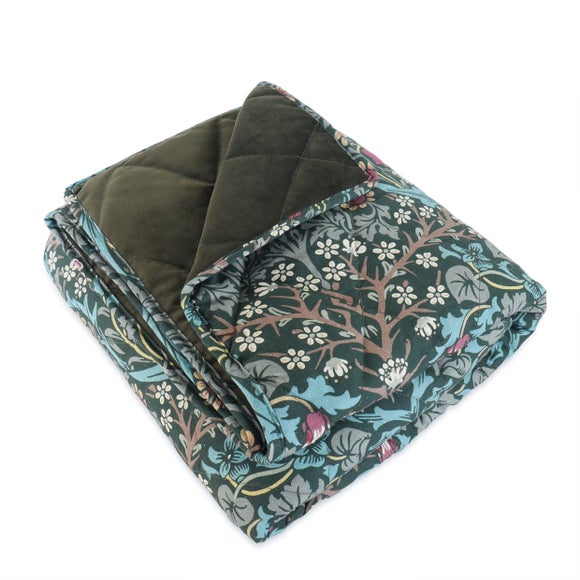 Dunelm discount quilted throw