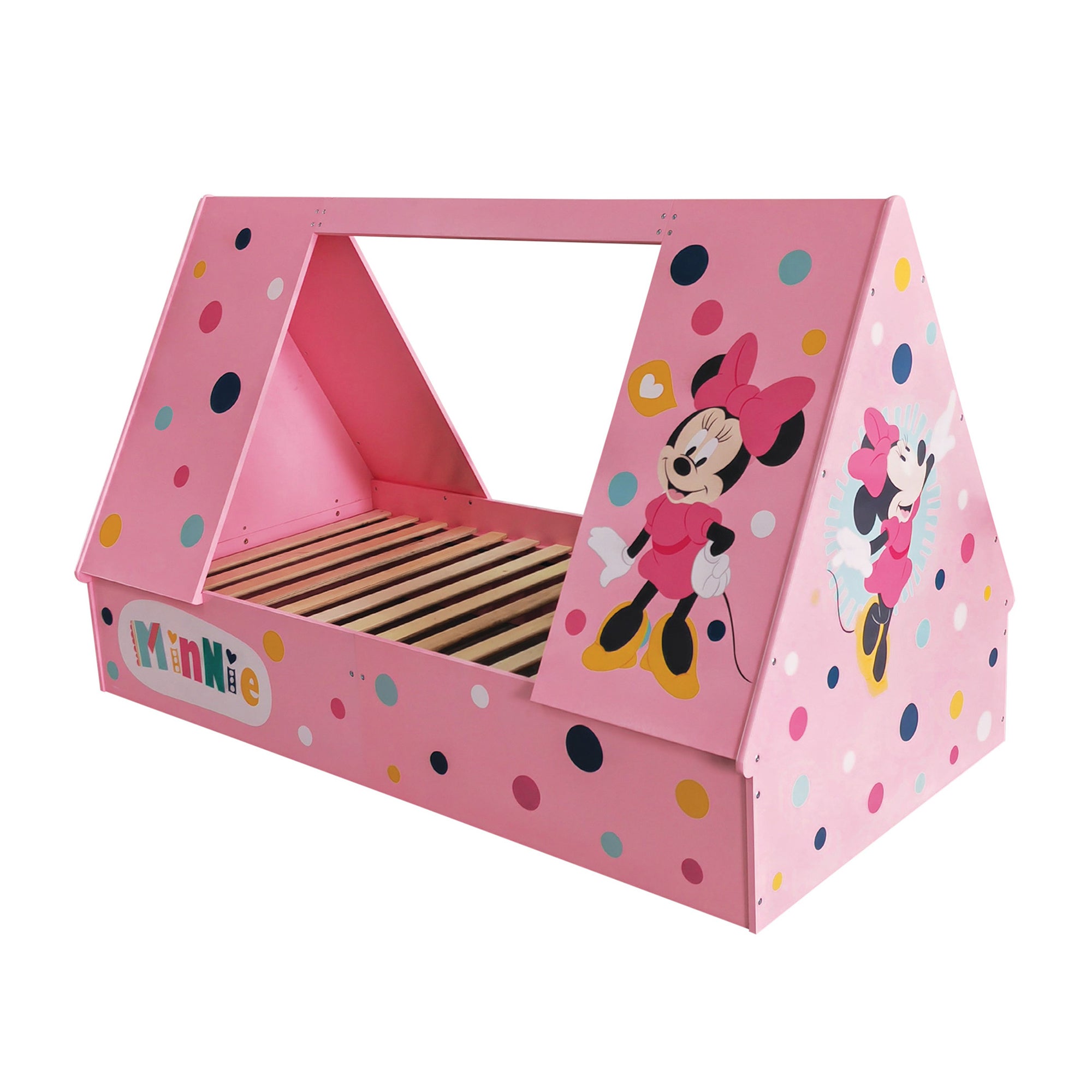 Minnie Mouse Tent Single Bed Pink