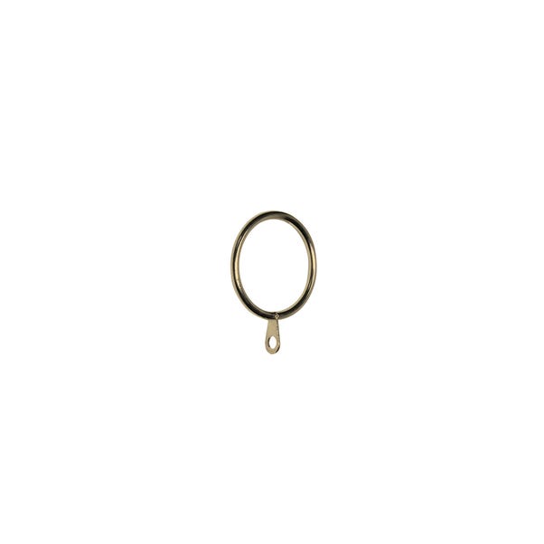 Pack of 6 19mm Geo Curtain Pole Rings image 1 of 1