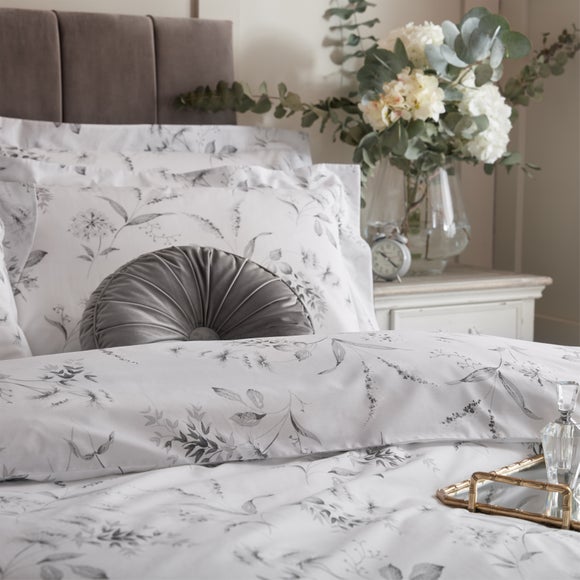 Holly Willoughby Carissa Taupe Reversible Duvet Cover and Pillowcase