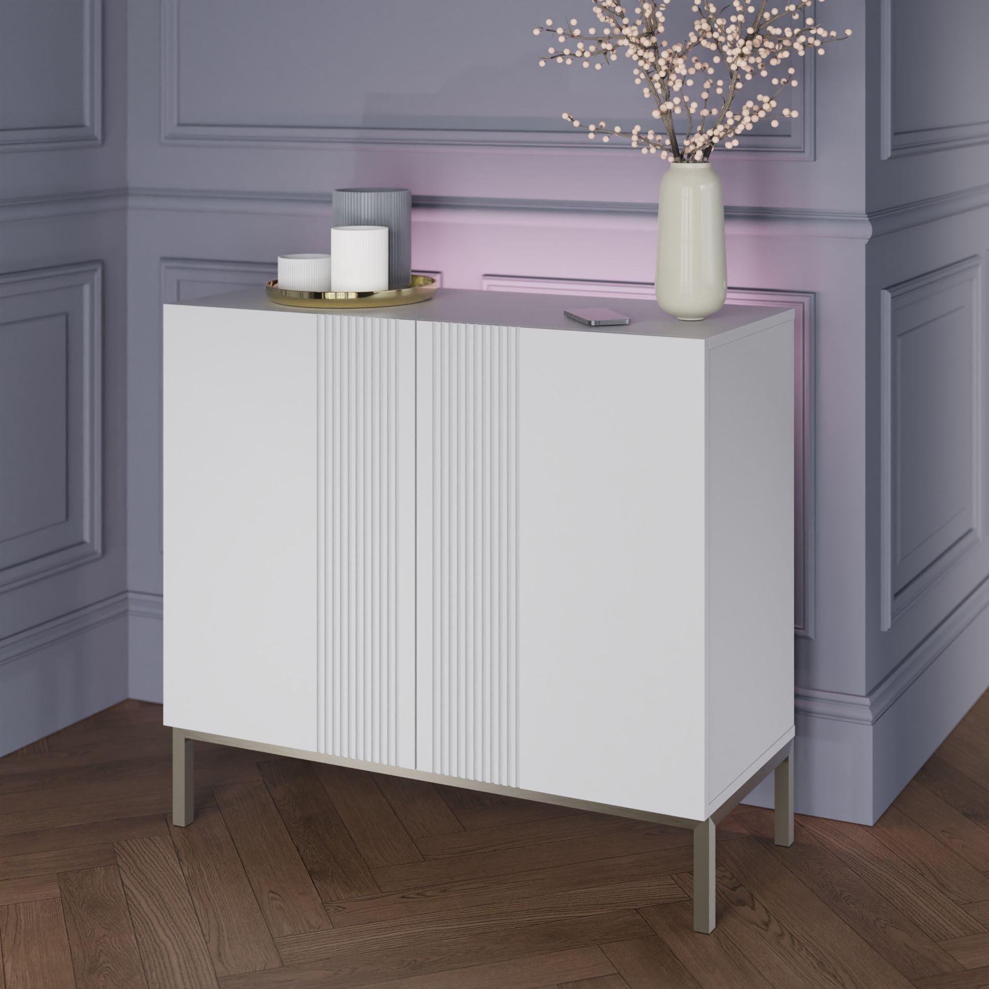 Iona Smart Small Sideboard White