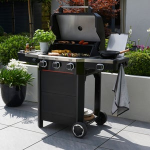 Norfolk Grills Atlas 300 Gas Bbq- 3 Burner With Side Burner & Cabinet