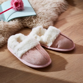 Kids Mini Me Suedetted Mules