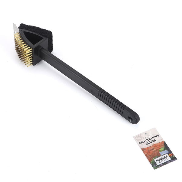 Norfolk Grills 3 in 1 Grill Cleaning Brush image 1 of 3