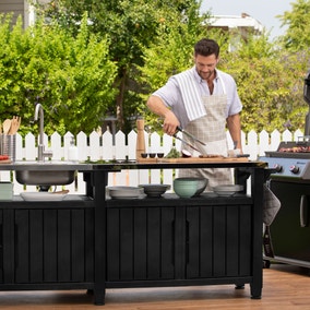 Keter Large Utility Outdoor Chef Kitchen