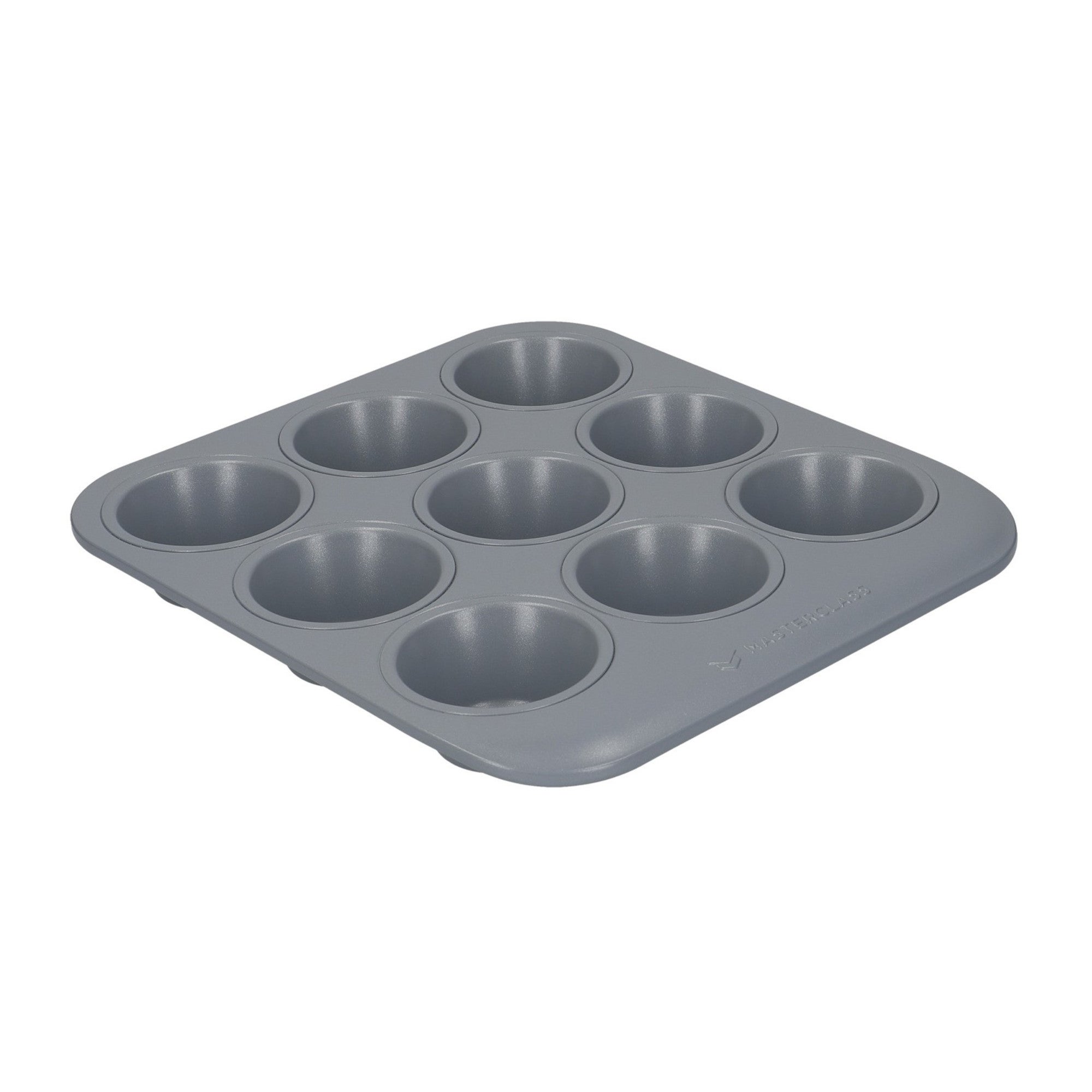 Masterclass Smart Ceramic Non Stick Nine Cup Muffin Tin Grey
