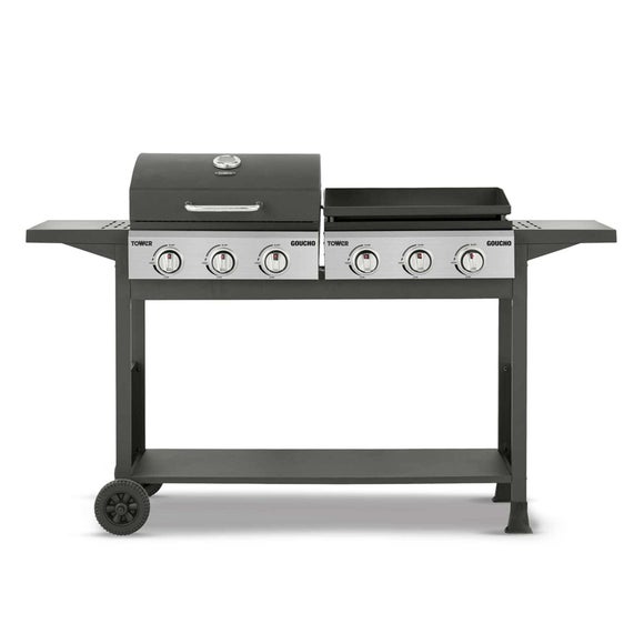 Flat plate clearance bbq