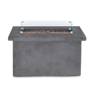 Tower Magna H60cm Rectangular Gas Fire Pit- Grey