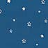 Starry Night Blackout Made to Measure Roller Blind Fabric Sample Starry Nights Blue