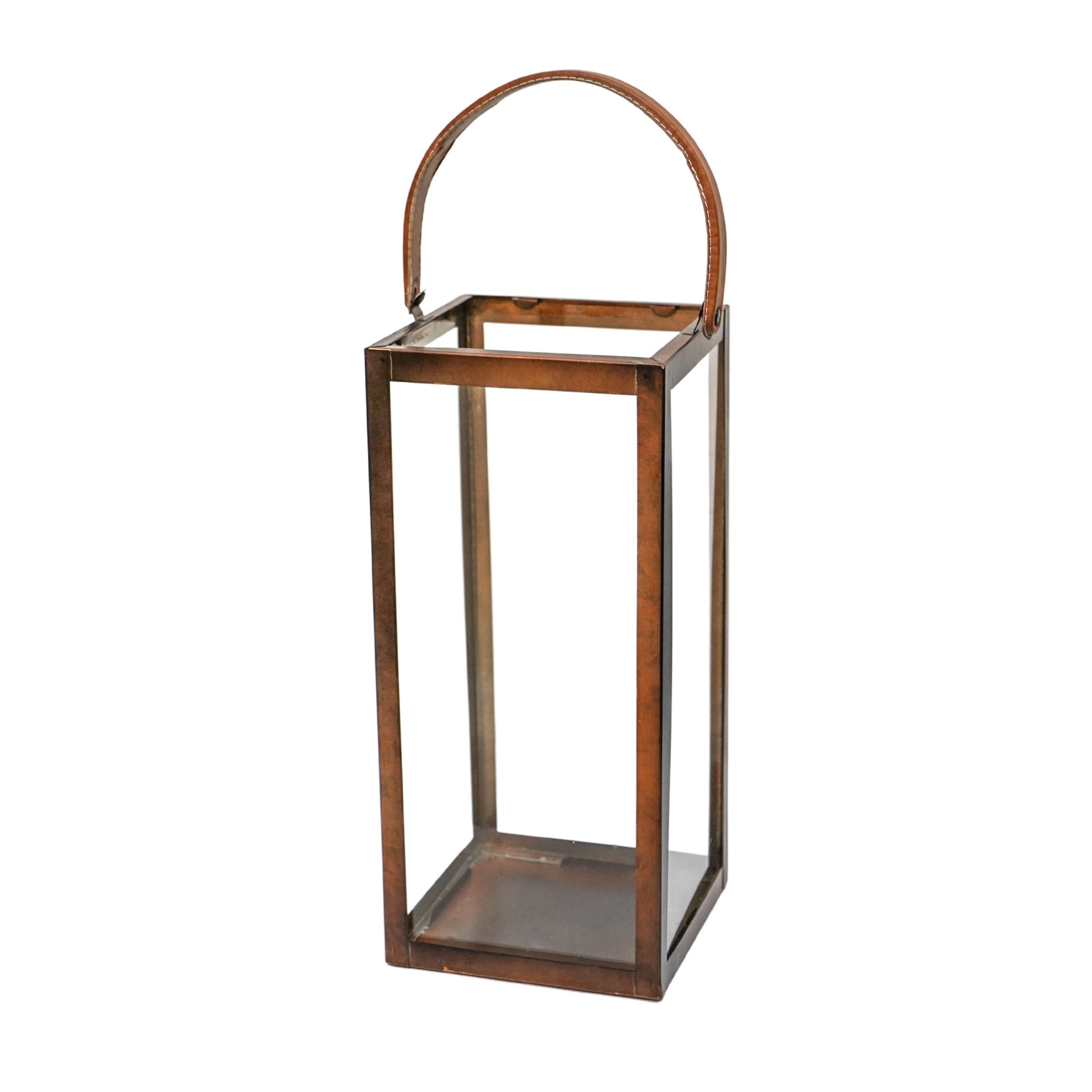 Hampton Tall Lantern Copper