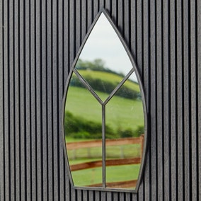 Leaf Indoor Outdoor Wall Mirror