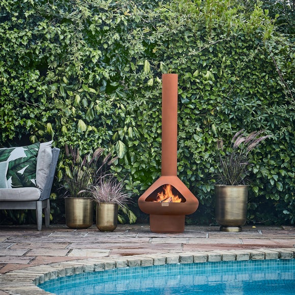 Photos - Fireplace Box / Freestanding Stove IVYLINE Outdoor Fornax Fireplace 