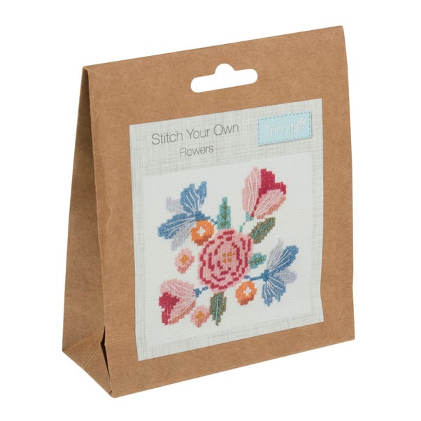 Counted Cross Stitch Kit Floral image 1 of 5