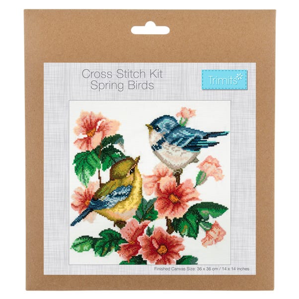 Spring Birds Cross Stitch Kit image 1 of 5