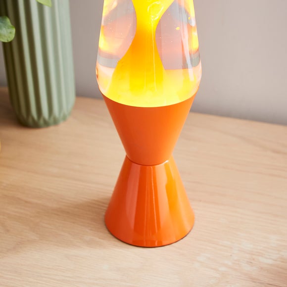 Orange Lava Lamp Dunelm