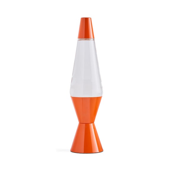 Orange Lava Lamp Dunelm