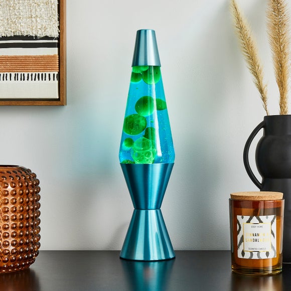 Blue and green 2024 lava lamp