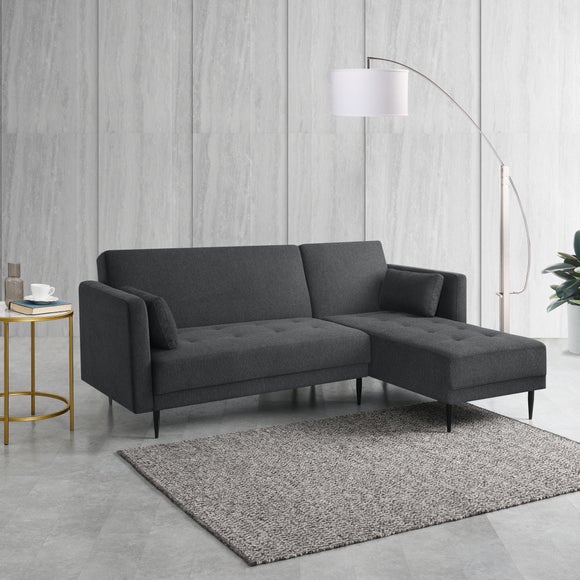 Photo 2 of Selma Fabric 3 Seater Corner Double Sofa Bed
