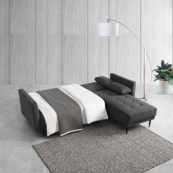Photo 3 of Selma Fabric 3 Seater Corner Double Sofa Bed