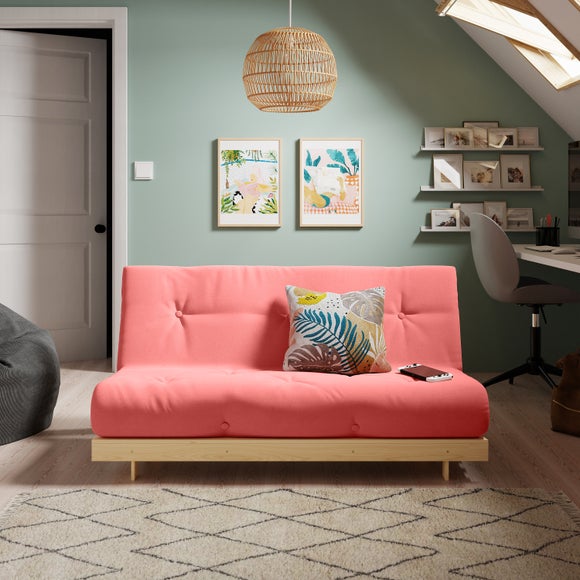 Pink deals sofa dunelm