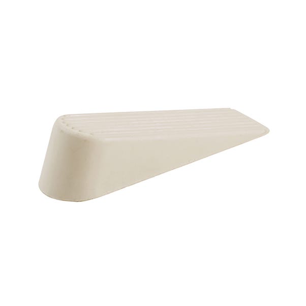 Door Wedges Small Rubber Pack of 2 White image 1 of 2