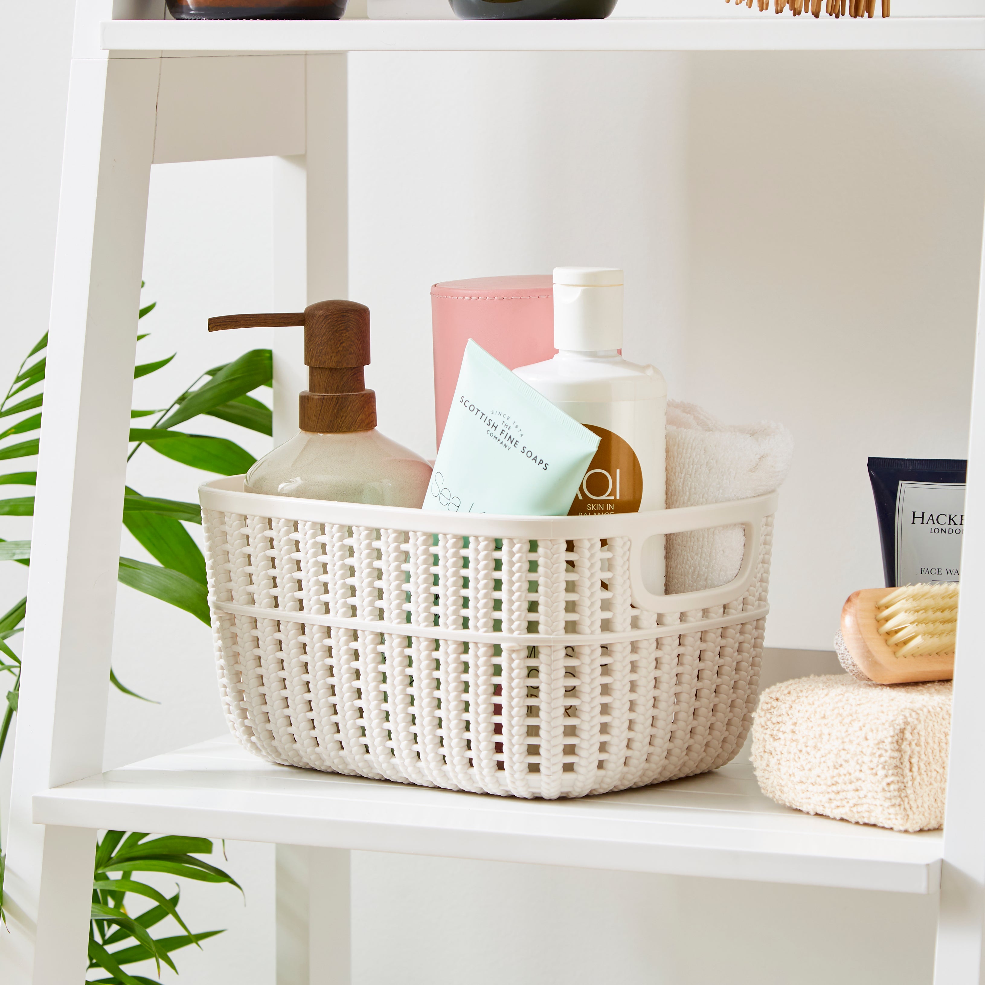 Ombre Knitted Storage Basket