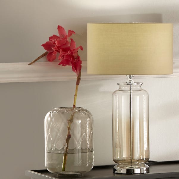 Vivienne Ombre Glass Table Lamp image 1 of 3