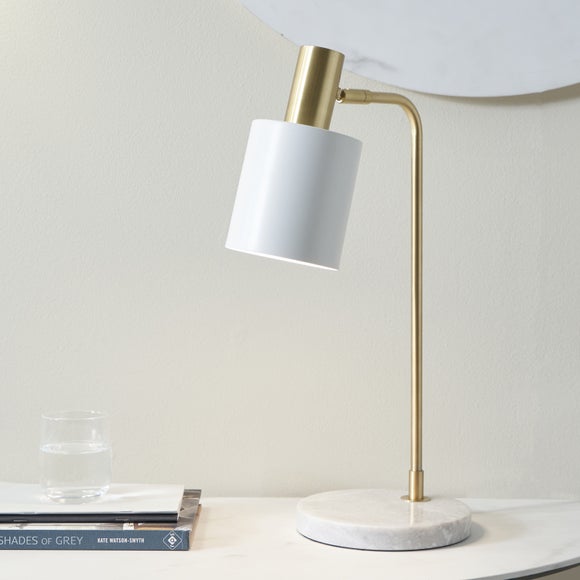 Click to view product details and reviews for Biba Marble Retro Table Lamp.