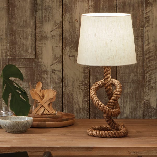 Martindale Rope Knot Table Lamp image 1 of 5