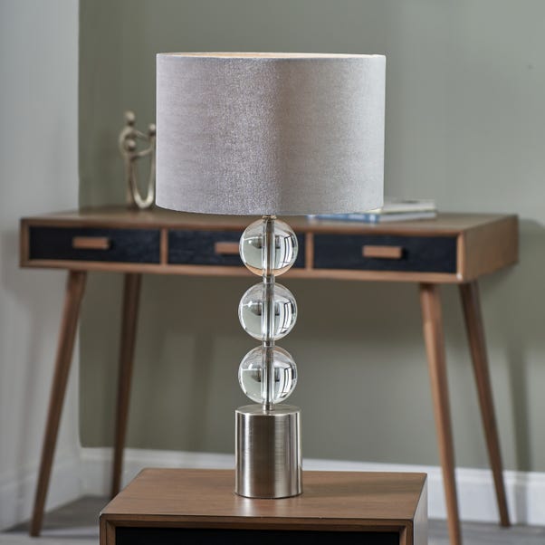 Harris Tall Glass Table Lamp image 1 of 5