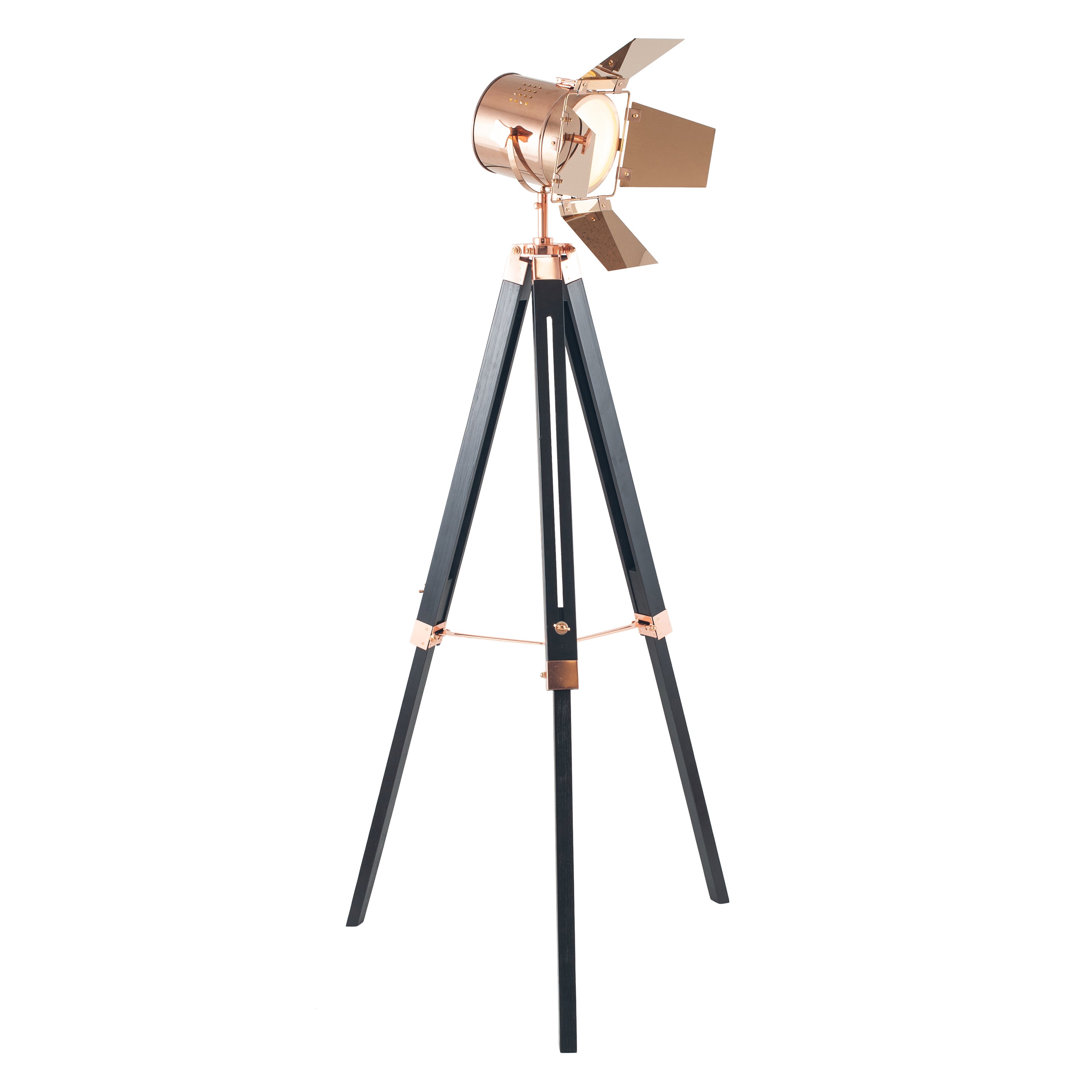 Hereford Tripod Floor Lamp Copper