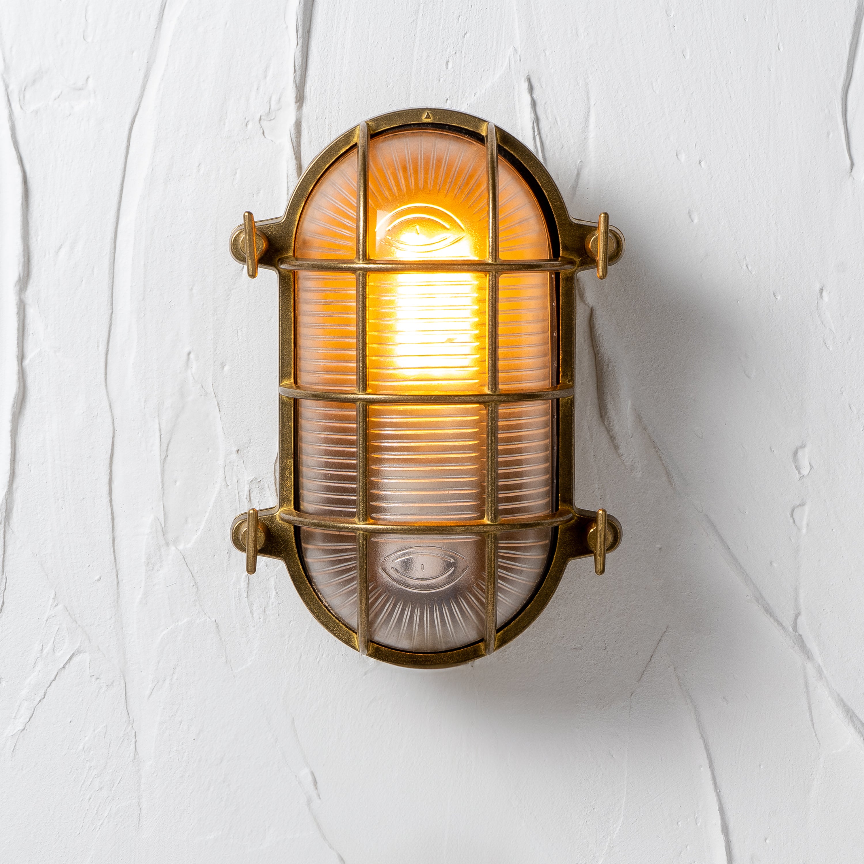 Montana Caged Oval Outdoor Wall Light Bronze