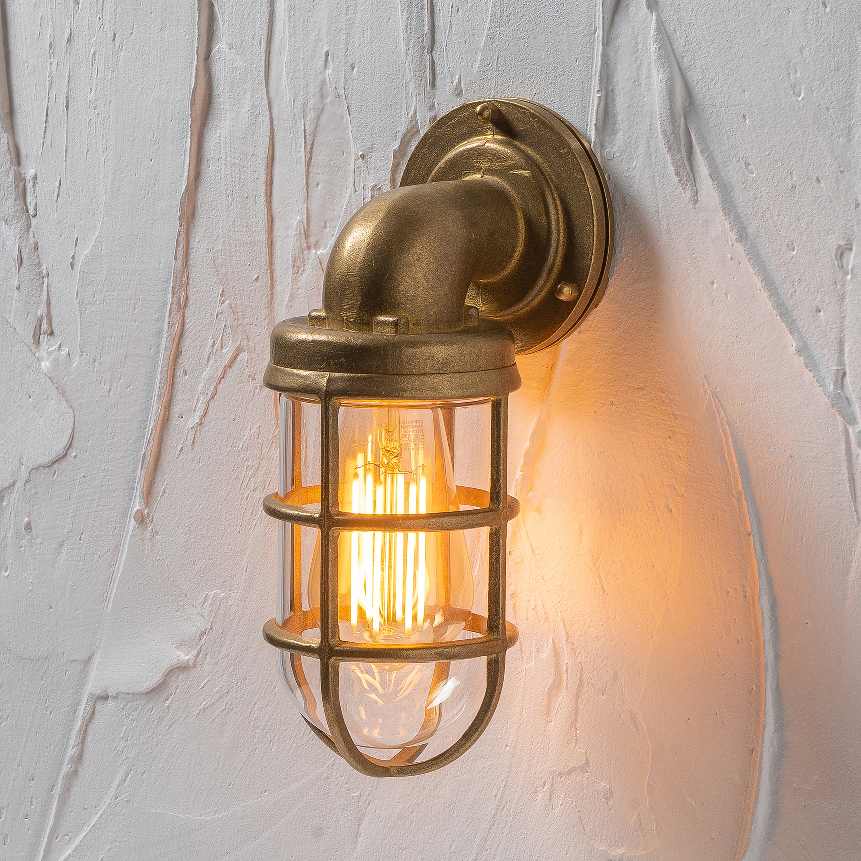 Lupin Caged Hanging Outdoor Wall Light