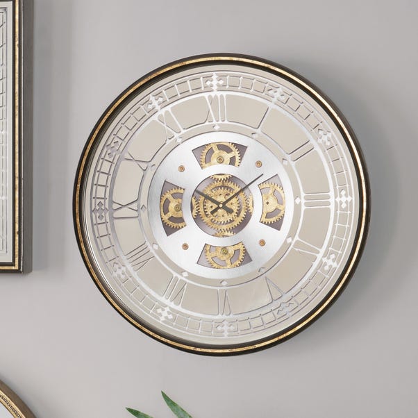Antique Working Cog Wall Clock image 1 of 2