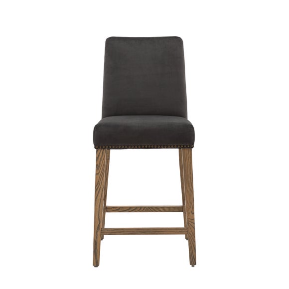 Dunelm velvet best sale bar stools