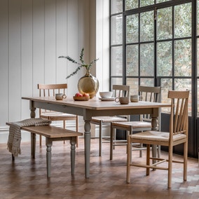 Elda 6-10 Seater Rectangular Extendable Dining Table