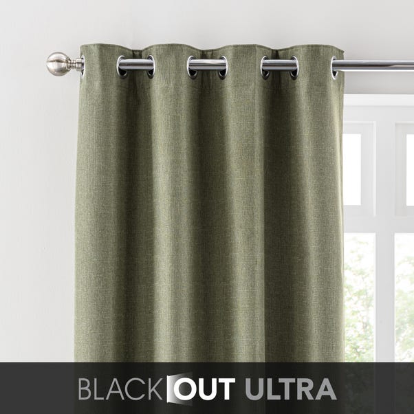 Montreal Ultra Blackout Eyelet Curtains image 1 of 8