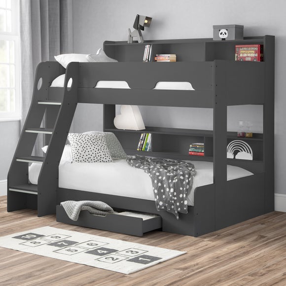 Triple bunk on sale bed twin