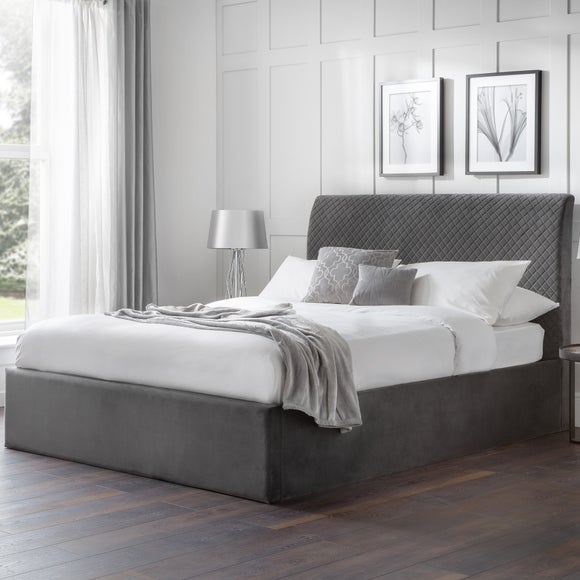 Dunelm king size on sale ottoman bed