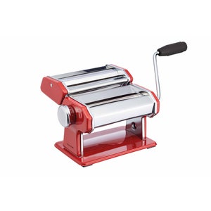 Kitchencraft World Of Flavours Pasta Machine Stainless Steel Red