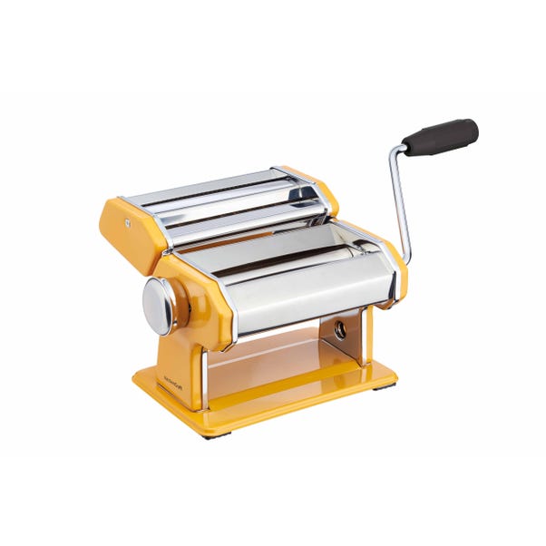 KitchenCraft World of Flavours Pasta Machine Stainless Steel Yellow image 1 of 1