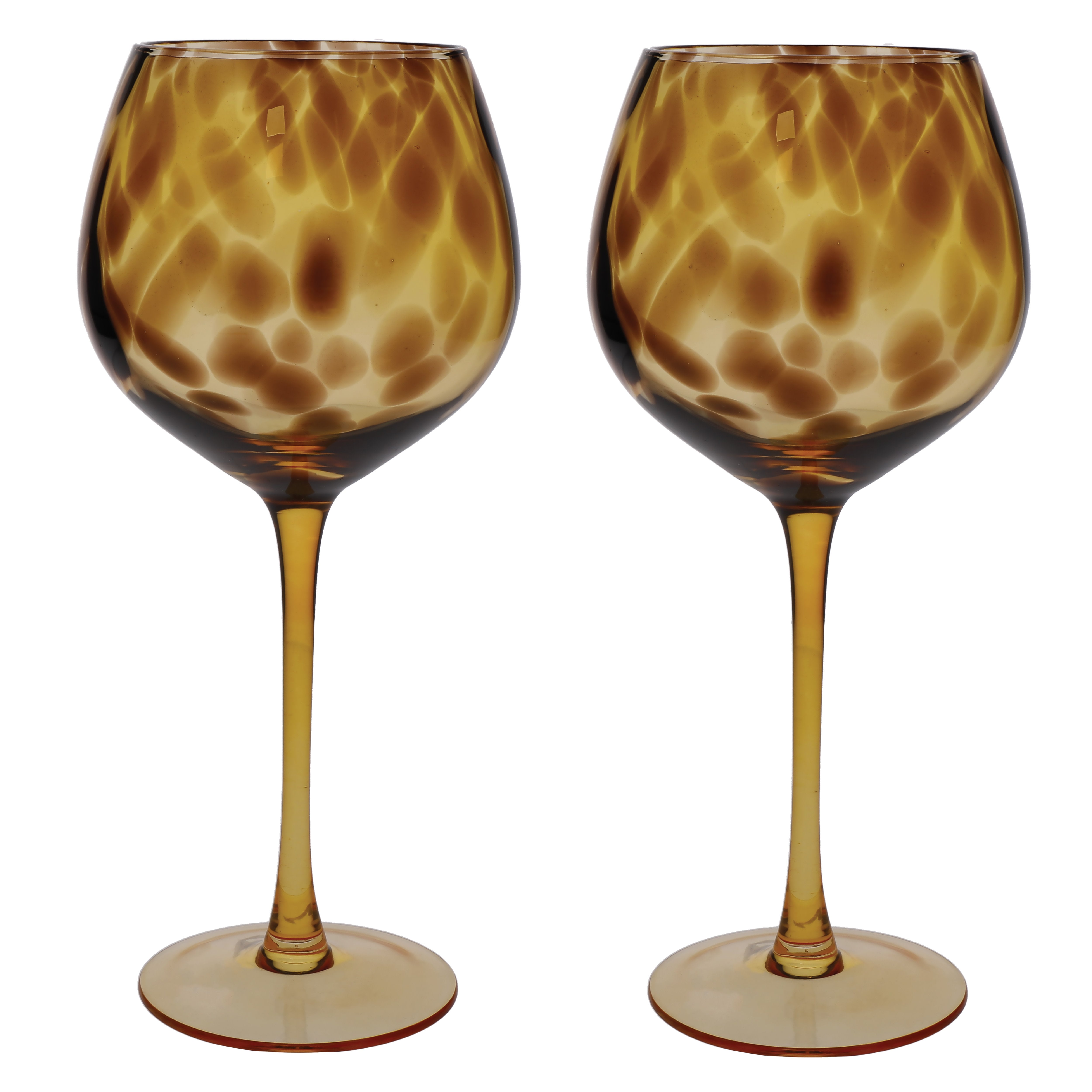 Photos - Glass GIN BarCraft Set of 2  Glasses Brown 